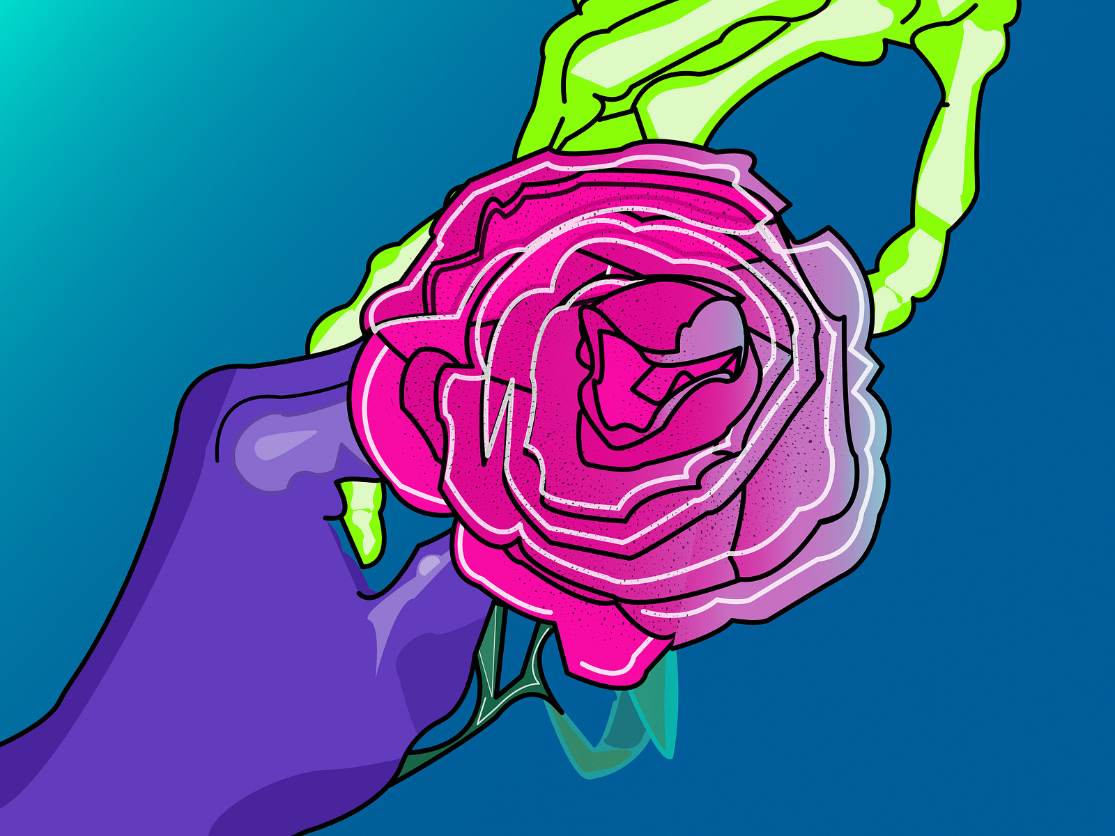 the-sick-rose-by-shrav-on-dribbble