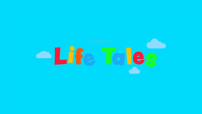 Colorful children's book logo and title animation. 2d after effects animation branding clean logo animation design illustration logo animation logo intro motion graphics ui