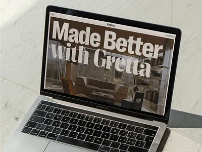 Architecture Landing Page Concept architecture design digital interior design minimalist relume typography ui web