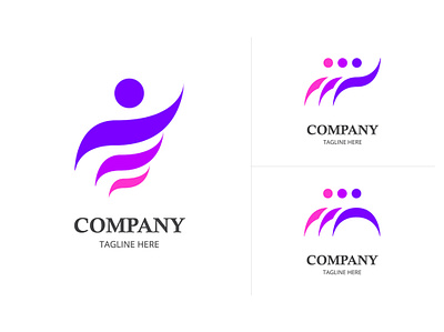 People Logo care community logo people service social