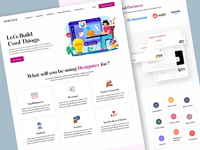 Creative Design Agency agency aplication creative design design agency digital digital agency home page landing landing page landing page design product product design ui uidesign uiux ux uxui web design website