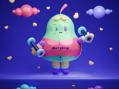 Enthusiast 3d 3d character 3d modeling art direction blender character design clay character