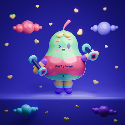Enthusiast 3d 3d character 3d modeling art direction blender character design clay character