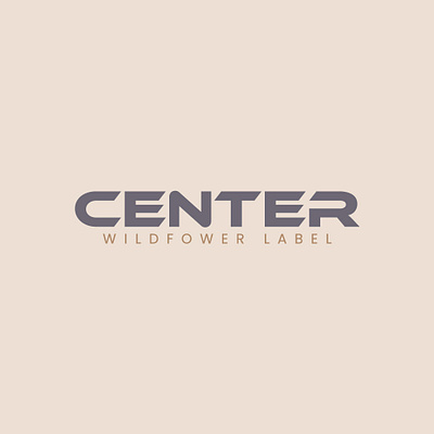 Center Wildfower Label logo design for fashion company branding clothing clothing brand clothing brand logo design clothing design design fashion fashion design fashion logo graphic design illustration logo logo create logo design logo maker vector