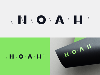 NOAH branding design graphic design identity logo noah