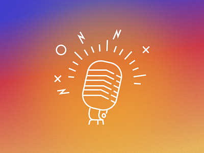 Design of the microphone icon in Figma design graphic design illustration logo ui ux vector