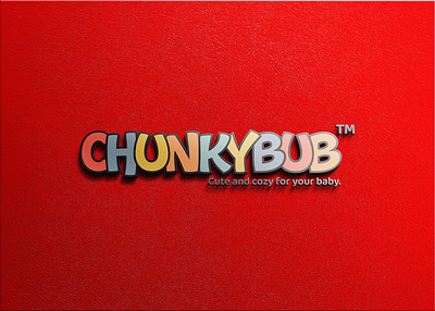 Chunkybub A baby clothing Brand branding design graphic design illustration logo typography vector