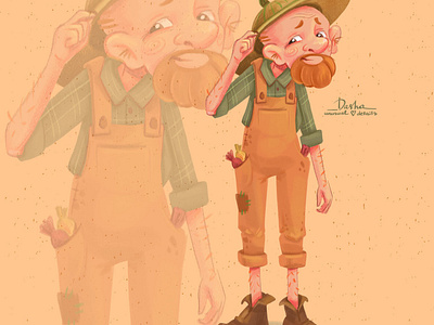 Mister Pumpkin book character character design children humanization illustration kid man pumpkin tale