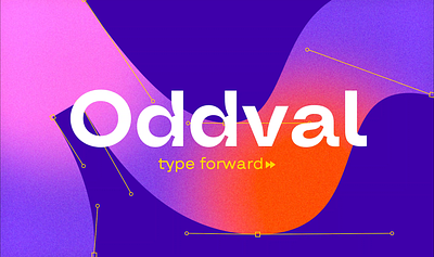 Oddval type family design font fontdesing graphic design type typedesign typography