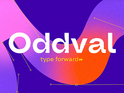 Oddval type family design font fontdesing graphic design type typedesign typography