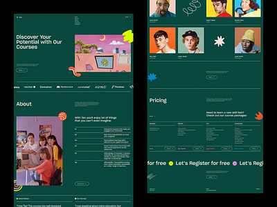 Education website design course course selling website courses educational landing page design learn learning marketplace mentor mentorship online course online education online education platform people skill skill development student tanim udemy redesign website ui ux