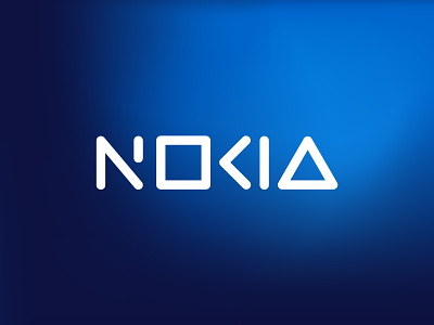 Nokia Logo brand identity branding gradient logo logo rebrand logos logotype mark minimal nokia nokia logo rebound rebrand typography ui