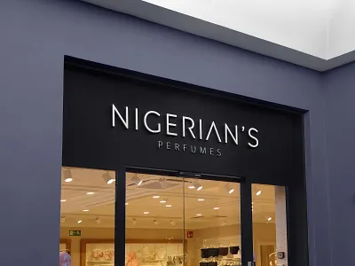 Perfume Brand Logo 3d design adobe illustrator adobe photoshop background billboard branding creative design graphic design illustration logo design minimal perfume logo poster design professional rollup banner signage signature logo vector yard sign