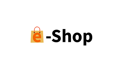 E-commerce company minimalist logo with shopping bag logo clean clear company design ecommerce illustration logo logo design minimalist minimalist logo