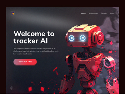 AI tracker website ai ai for design ai generator ai website landing page midjourney web design website