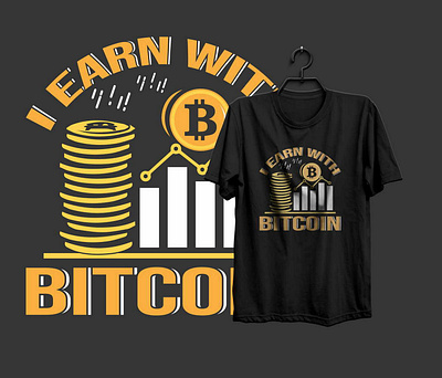 Bitcoin animation bitcoin t shirt bitcoin t shirt design design fishing t shirt graphic design illustration vector