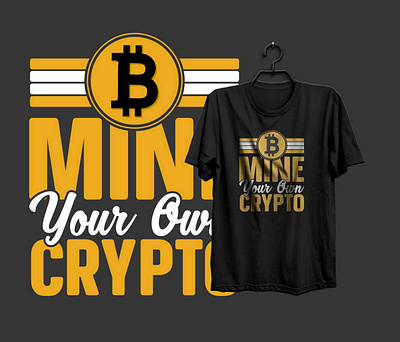 Bitcoin animation bitcoin t shirt design branding design fishing t shirt graphic design illustration vector