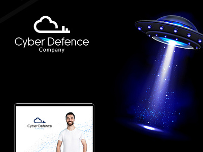 Cyber Defence - Logo Design, Brand Guidelines art branding chip cloud computer cyber datacenter defence digital marketing firewall graphic design hardware icloud logo minimalistic protection quantumcomputer software storage vector