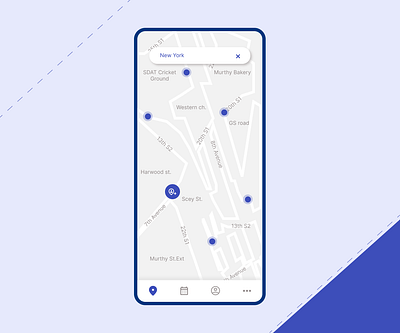 Day 29 of daily UI Challenge for map UI branding daily029 dailyui dailyuichallenge day029 design map map ui ui ui day 029 ui029 uidesign ux welcomescreen