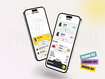 E-commerce App (Cannabis) app app design app ui cannabis cannabis marketplace cbd oil design drugs ecommerce mobile mobile app mobile app design online marketplace ui ui design weed weed marketplace