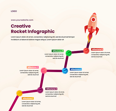 Rocket Infographic creative design graphic design illustration infographic rocket vector vector illustration