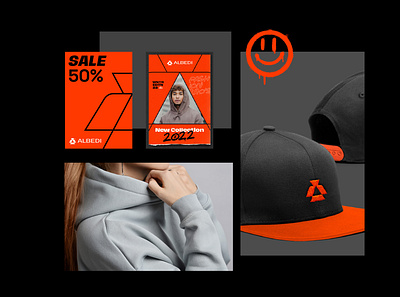ALBEDI - Branding animation branding brandingagency clothes clothing design graphic design illustration logo motion graphics outdoors sport vector