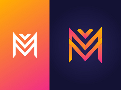 Letter "M" Modern Logo Design brand identity brand logo branding e commerce icon letter logo letter m logo logo design logo mark minimalist modern logo symbol