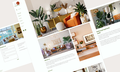 Furniture website design architecture design exterior furniture furniture website interior lan landing page modern ui ux