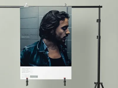 Tobias Preisig / Drifting graphic design poster design