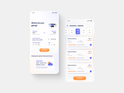 Train ticket app design personal project