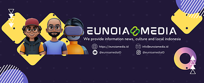 Eunoiamedia.id Media Alternatif Kolaborasi Masa Depan branding design eunoiamediaid graphic design illustration logo ui