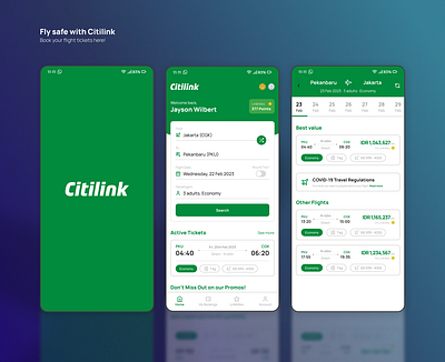 Citilink App UI Redesign citilink interface design redesign ui ui design ux ux design