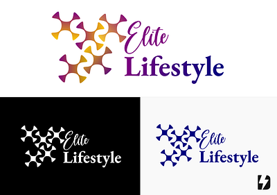 Elite Lifestyle Logo branding design graphic design illustration logo typography