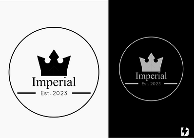 Imperial Logo branding design graphic design illustration logo typography vector