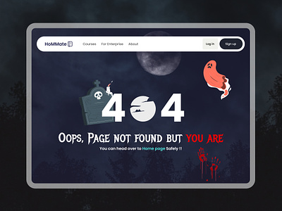 404 Error Page 404 404 error page ui design 404 page 404 page dribbbles daily ui day 8 daily ui design 404 daily ui design 404 page dribbbles 404 page ecommerce edtech design error ghost design home page design horror design ui ui design ui design 404