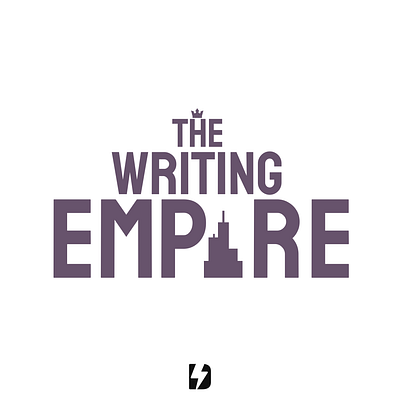 The Writing Empire branding design graphic design illustration logo typography vector