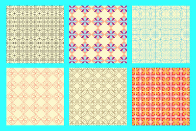 Geometric KDP Pattern background page trendy