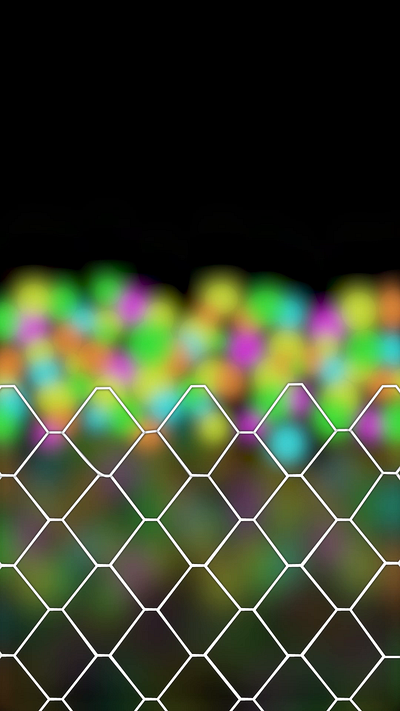 City fence 2d aftereffects animation design gaussianblur illustrator motion graphics
