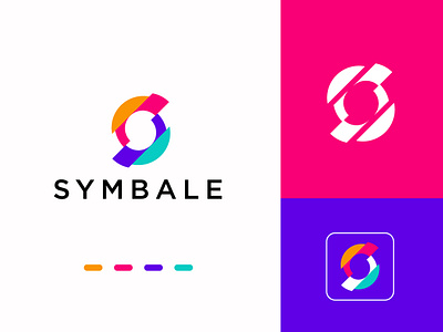 Symbale Logo Design. a b c d e f g h i j k l appicon brandidentity branding colorful design graphic design letters logo logodesign logoinspiration logos m n o p q r s t u v w x y z multicolor s scolorfullogo sicon slogo slogodesign vector