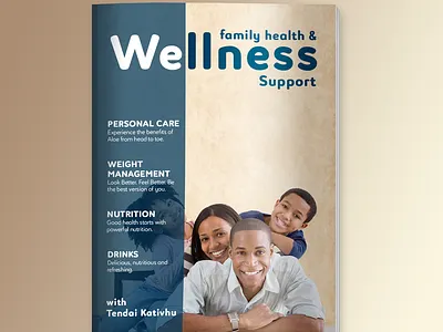 Family Healthy Booklet design graphic design