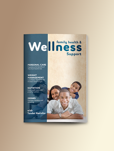 Family Healthy Booklet design graphic design