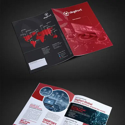 brochure alphabetlogo brochure graphic design logo design