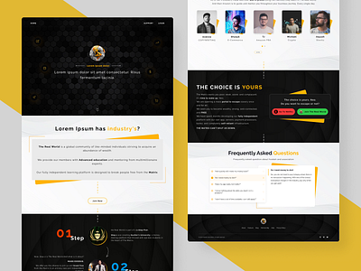 Landing Page | Responsive UI Design design figma graphic design landing page minimalist ui website