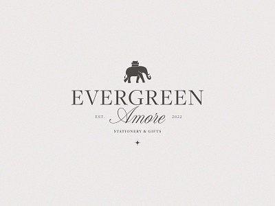 Gift Shop Evergreen brand design brand identity branding design feelings gift gift shop identity design illustration logo love packaging shop