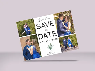 Save the Date Postcard adobe illustrator design digital illustration graphic design illustration photoshop postcard print print design