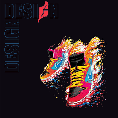 Shoes branding design graphic design illustration logo ui
