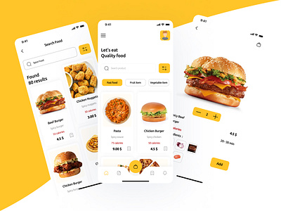Food delivary app design design app ios mobile ui ui designer user interface design ux ux designer