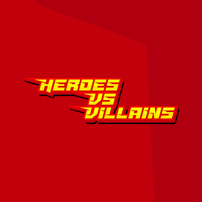 Heroes VS Villains 💥 branding design esport esports gaming graphic design illustration logo ui vector