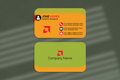 Business Card branding business card corporate business card design graphic design logo minimal business card