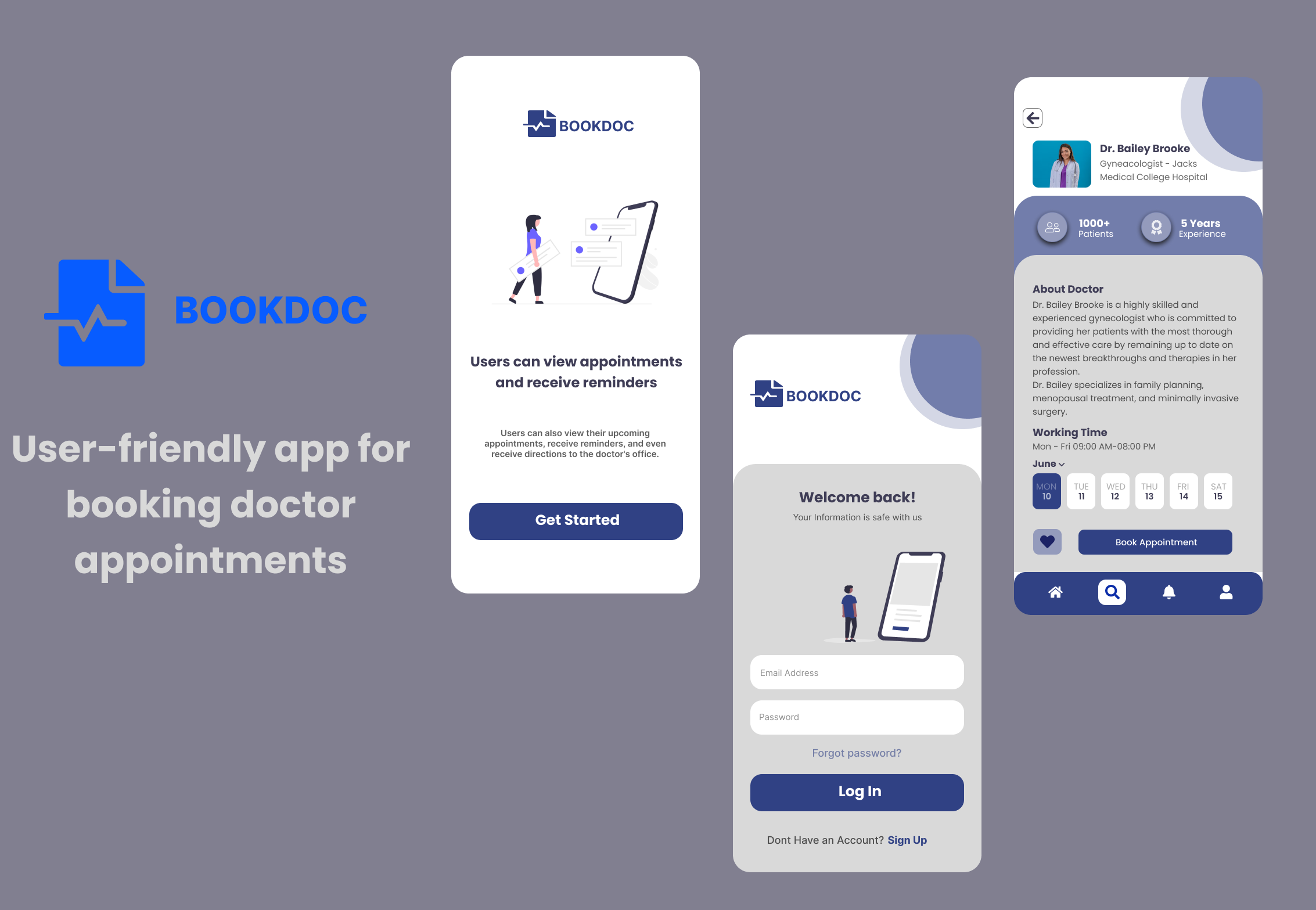 BOOKDOC App By Osose On Dribbble